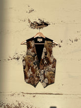 Load image into Gallery viewer, 1990s Dog Gang Tapestry Vest w/ Tie Back