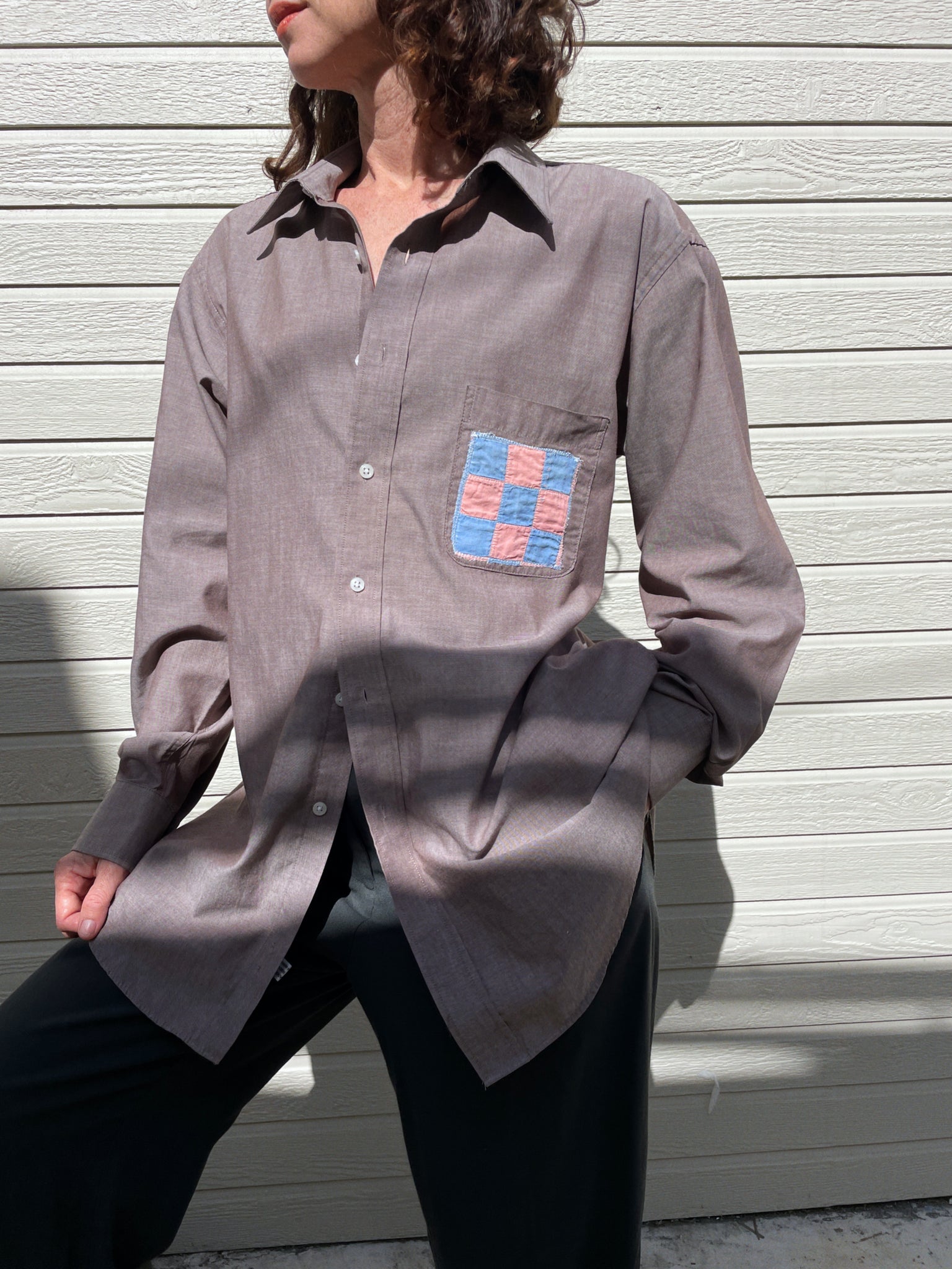 pierre cardin dress shirts 1990s PIERRE CARDIN Striped Shirt - Men's Long Sleeve Button Down (L)