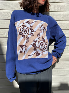 Call Me Rose Vintage Blue Lee Sweatshirt