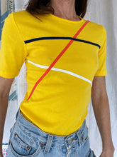 Load image into Gallery viewer, 1980s Bright Yellow Bruce Lee Single Stitch Tee