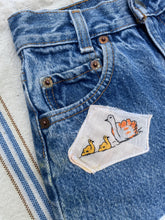 Load image into Gallery viewer, Baby Scrap Mini Patchwork Vintage Levi&#39;s