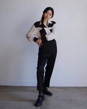 Load image into Gallery viewer, 1970s Color Block Western Shirt