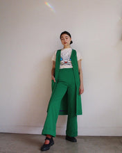 Load image into Gallery viewer, 1970s Handmade Green Vest Set
