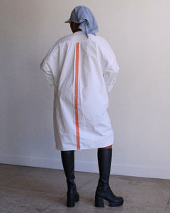 Quilt Grid Patchwork Tunic Dress