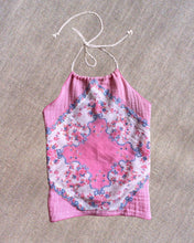Load image into Gallery viewer, Pink Hankie Halter Tops