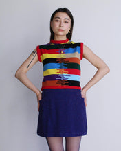 Load image into Gallery viewer, 1990s Express Purple Tweed Mini Skirt