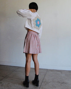 Antique Butterfly Patchwork Blouse