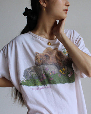 Bearly Awake Dress Tee