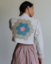 Load image into Gallery viewer, Antique Butterfly Patchwork Blouse