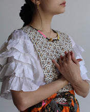 Load image into Gallery viewer, 1970s Patchwork Pinafore Wrap Dress