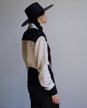 Load image into Gallery viewer, 1970s Color Block Western Shirt