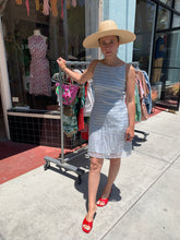 Load image into Gallery viewer, 1990s Nanette Lepore Metallic Baby Blue Dress