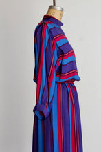 Load image into Gallery viewer, 1970s California Girl Striped Dress