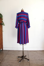 Load image into Gallery viewer, 1970s California Girl Striped Dress