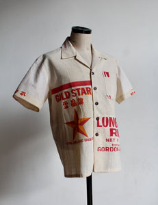 Gold Star Rice Sack Button-Up