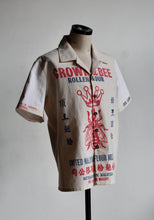 Load image into Gallery viewer, Queen Bee Rice &amp; Flour Sack Button-up