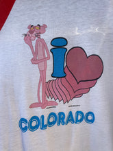 Load image into Gallery viewer, 1980s Pink Panther Colorado Ringer Tee