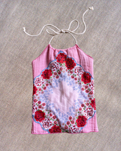 Load image into Gallery viewer, Pink Hankie Halter Tops