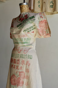 Golden Poppy Rice Sack Dress