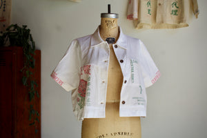 Calrose Rice Sack Crop Top