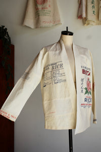How to Japanese Rice Long Sleeve Jacket