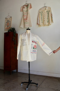 How to Japanese Rice Long Sleeve Jacket