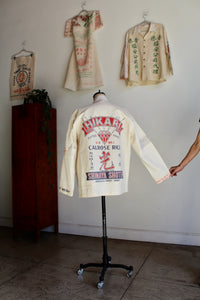 How to Japanese Rice Long Sleeve Jacket