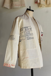 How to Japanese Rice Long Sleeve Jacket