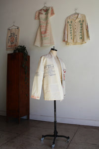 How to Japanese Rice Long Sleeve Jacket