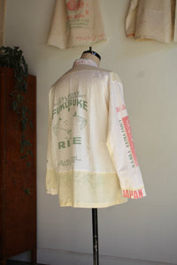 Fukusuke Good Fortune Rice Sack Work Shirt