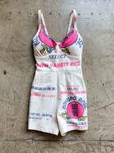 Load image into Gallery viewer, Kokuho Rose Rice Sack Romper