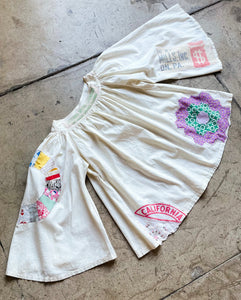California Angel Antique Patchwork Blouse