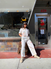 Load image into Gallery viewer, Mexican Cowboy Days of the Week Fringe Crop Top
