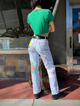 Load image into Gallery viewer, Belle and the Birdie Patchwork Levi&#39;s 501