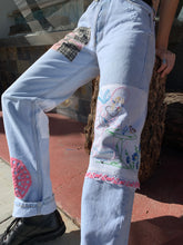 Load image into Gallery viewer, Belle and the Birdie Patchwork Levi&#39;s 501