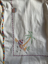 Load image into Gallery viewer, Mexican Cowboy Days of the Week Linen Fringe Shirt