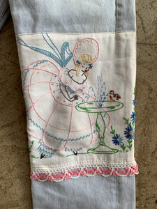 Belle and the Birdie Patchwork Levi's 501