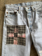 Load image into Gallery viewer, Belle and the Birdie Patchwork Levi&#39;s 501
