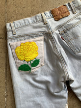 Load image into Gallery viewer, Belle and the Birdie Patchwork Levi&#39;s 501