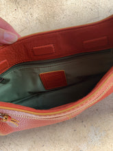 Load image into Gallery viewer, 1990s Cole Haan Pumpkin Spice Leather Handbag