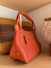 Load image into Gallery viewer, 1990s Cole Haan Pumpkin Spice Leather Handbag