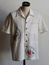 Load image into Gallery viewer, Morning Glory Linen Patchwork Shirt