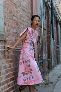 Preorder Pink Notan Rice Sack Dress