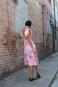 Preorder Pink Notan Rice Sack Dress