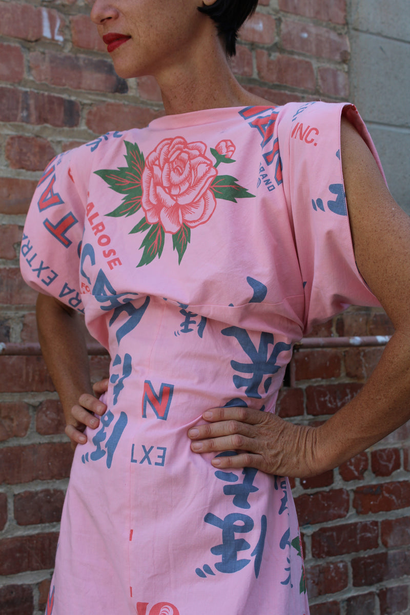 Preorder Pink Notan Rice Sack Dress – 3 Women