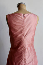Load image into Gallery viewer, 1990s Baby Pink Raw Silk Mini Dress