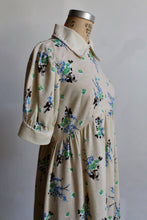 Load image into Gallery viewer, 1970s Cotton Floral Print Babydoll Dress
