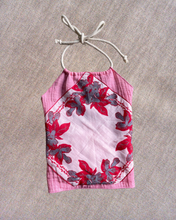 Load image into Gallery viewer, Pink Hankie Halter Tops