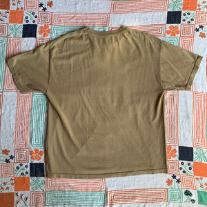 Botan Rice Vintage Light Brown Tee - L