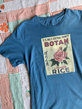 Load image into Gallery viewer, Botan Rice Blue Vintage Tee - S
